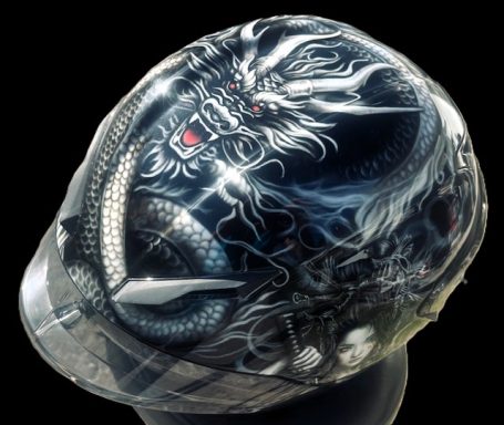 peinture customisée, peinture casque, airbrush custom paint, helmet paint, peinture perso, casque customisé